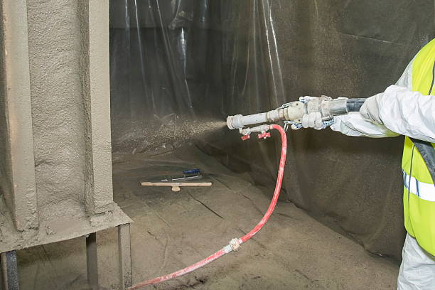 Fireproofing steel beams